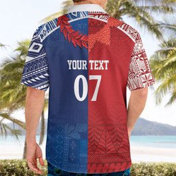 TokoUso Custom Tonga and Samoa Hawaiian Shirt Warriors War Clubs