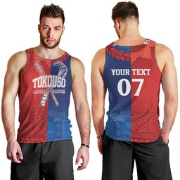TokoUso Custom Tonga and Samoa Men Tank Top Warriors War Clubs