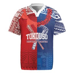 TokoUso Custom Tonga and Samoa Rugby Jersey Warriors War Clubs