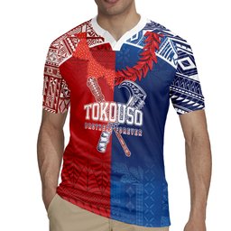 TokoUso Custom Tonga and Samoa Rugby Jersey Warriors War Clubs