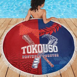 TokoUso Tonga and Samoa Beach Blanket Warriors War Clubs