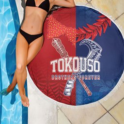 TokoUso Tonga and Samoa Beach Blanket Warriors War Clubs