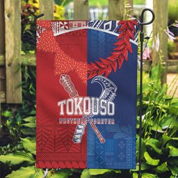 TokoUso Tonga and Samoa Garden Flag Warriors War Clubs