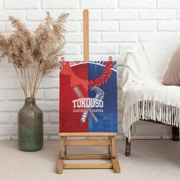 TokoUso Tonga and Samoa Canvas Wall Art Warriors War Clubs