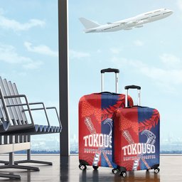 TokoUso Tonga and Samoa Luggage Cover Warriors War Clubs