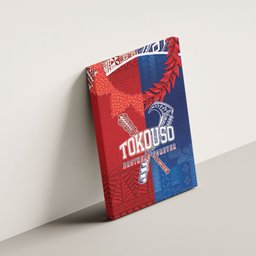 TokoUso Tonga and Samoa Canvas Wall Art Warriors War Clubs