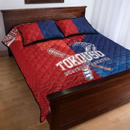 TokoUso Tonga and Samoa Quilt Bed Set Warriors War Clubs