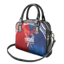 TokoUso Tonga and Samoa Shoulder Handbag Warriors War Clubs