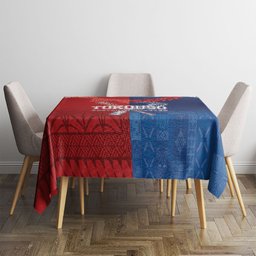 TokoUso Tonga and Samoa Tablecloth Warriors War Clubs
