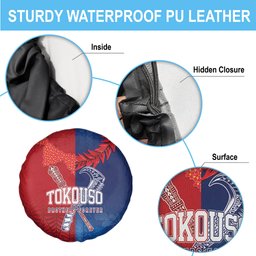 TokoUso Tonga and Samoa Spare Tire Cover Warriors War Clubs