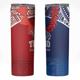 TokoUso Tonga and Samoa Skinny Tumbler Warriors War Clubs