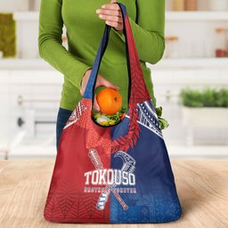 TokoUso Tonga and Samoa Grocery Bag Warriors War Clubs