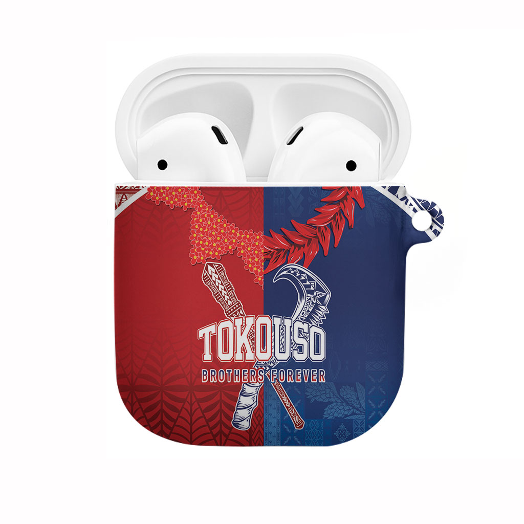 TokoUso Tonga and Samoa AirPods Case Warriors War Clubs