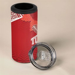 TokoUso Tonga and Samoa 4 in 1 Can Cooler Tumbler Warriors War Clubs