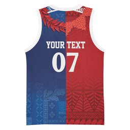 TokoUso Custom Tonga and Samoa Basketball Jersey Warriors War Clubs