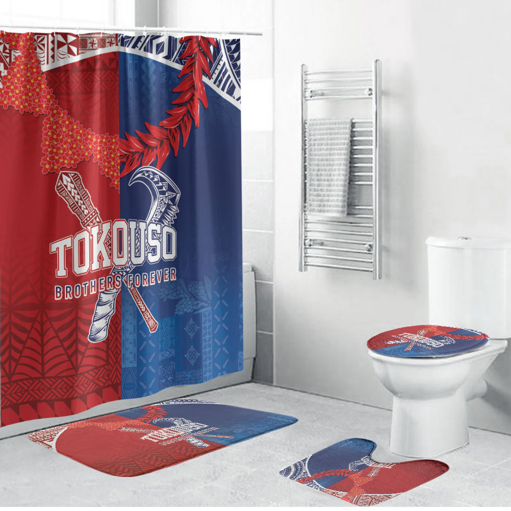 TokoUso Tonga and Samoa Bathroom Set Warriors War Clubs