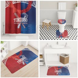 TokoUso Tonga and Samoa Bathroom Set Warriors War Clubs