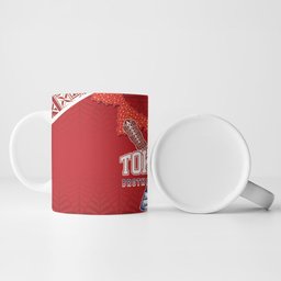 TokoUso Tonga and Samoa Ceramic Mug Warriors War Clubs