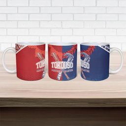 TokoUso Tonga and Samoa Ceramic Mug Warriors War Clubs
