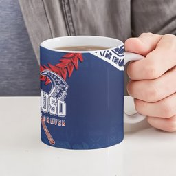TokoUso Tonga and Samoa Ceramic Mug Warriors War Clubs