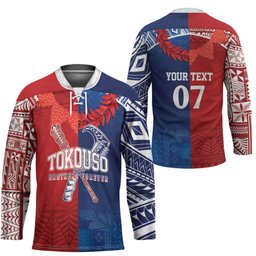 TokoUso Custom Tonga and Samoa Hockey Jersey Warriors War Clubs
