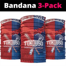 TokoUso Tonga and Samoa Neck Gaiter Warriors War Clubs