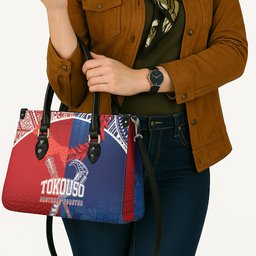 TokoUso Tonga and Samoa Leather Bag Warriors War Clubs