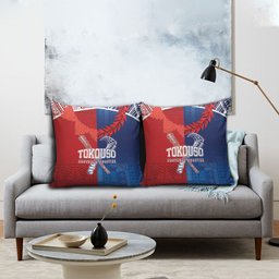 TokoUso Tonga and Samoa Pillow Cover Warriors War Clubs