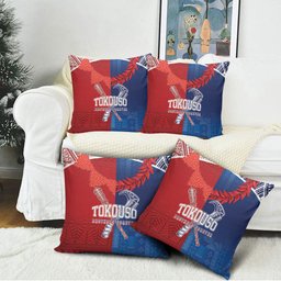 TokoUso Tonga and Samoa Pillow Cover Warriors War Clubs
