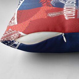 TokoUso Tonga and Samoa Pillow Cover Warriors War Clubs