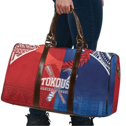 TokoUso Tonga and Samoa Travel Bag Warriors War Clubs