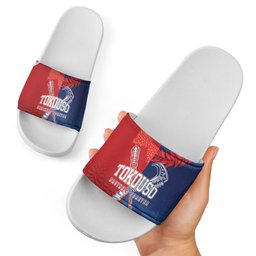 TokoUso Tonga and Samoa Slide Sandals Warriors War Clubs