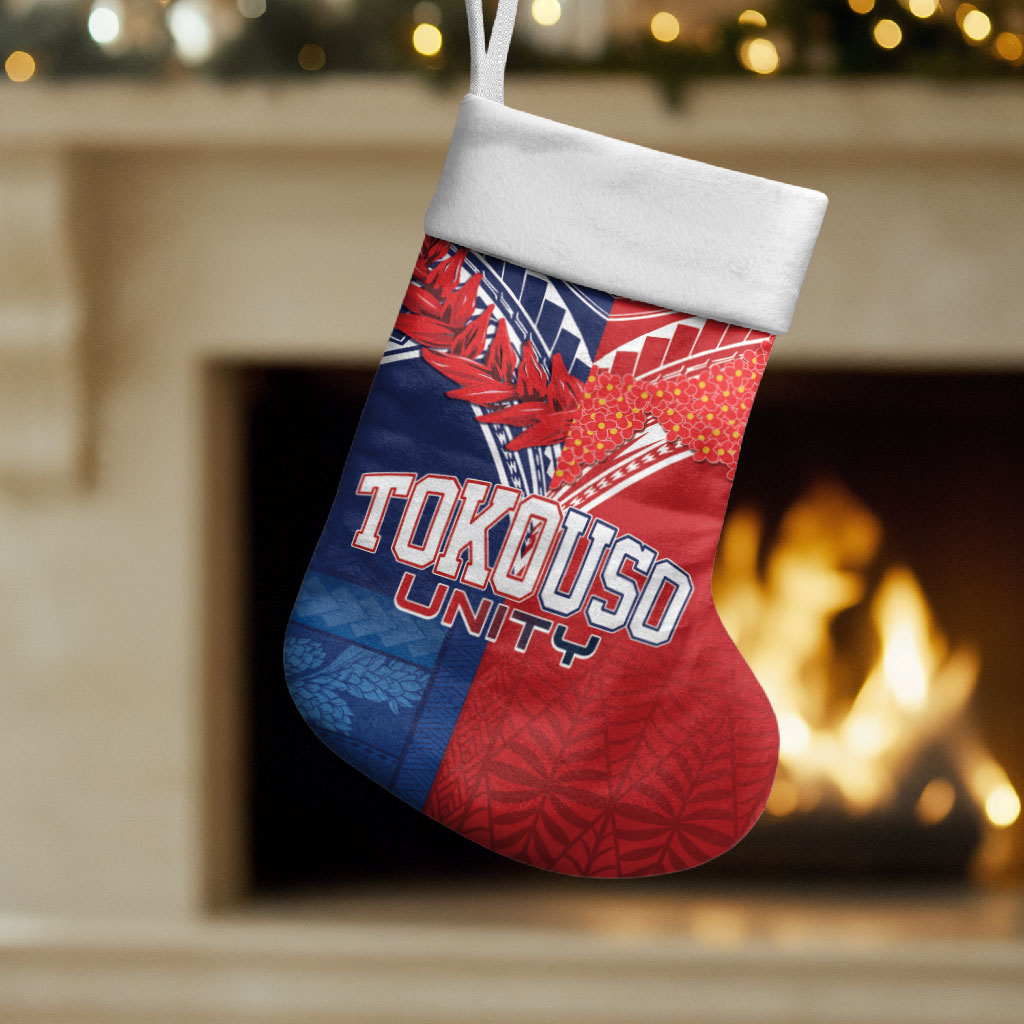 TokoUso Tonga Samoa Brothers Forever Christmas Stocking Ulafala and Heilala Unity
