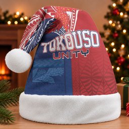TokoUso Tonga Samoa Brothers Forever Christmas Santa Hat Ulafala and Heilala Unity