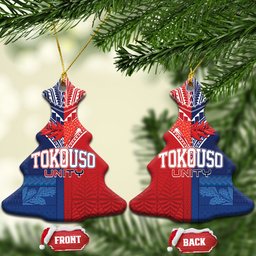 TokoUso Tonga Samoa Brothers Forever Ceramic Ornament Ulafala and Heilala Unity