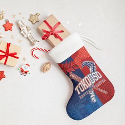 TokoUso Tonga and Samoa Christmas Stocking Warriors War Clubs