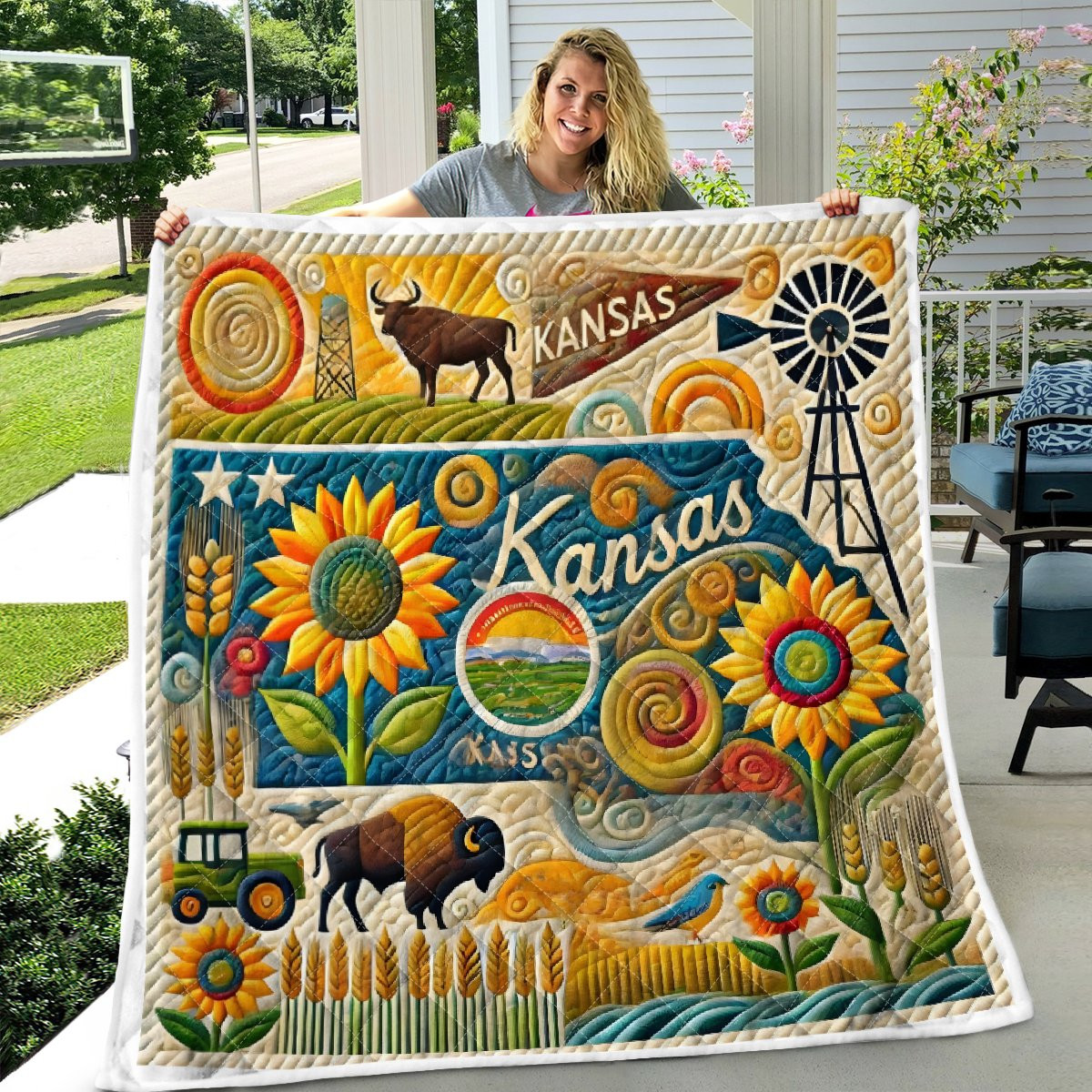 Kansas Quilt - our newdesign