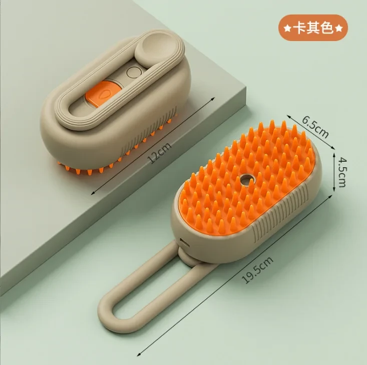 electric pet spray grooming comb for cats and dogs