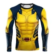 Movie Deadpool Cosplay Shirt Logan Wilson Fashion Sports Wear Tops Halloween Party Wolverine Men Sportswear Shirt T-Shirt