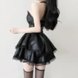Anime Policewoman Uniform Cosplay Women Office Lady Suspender Skirt Costumes