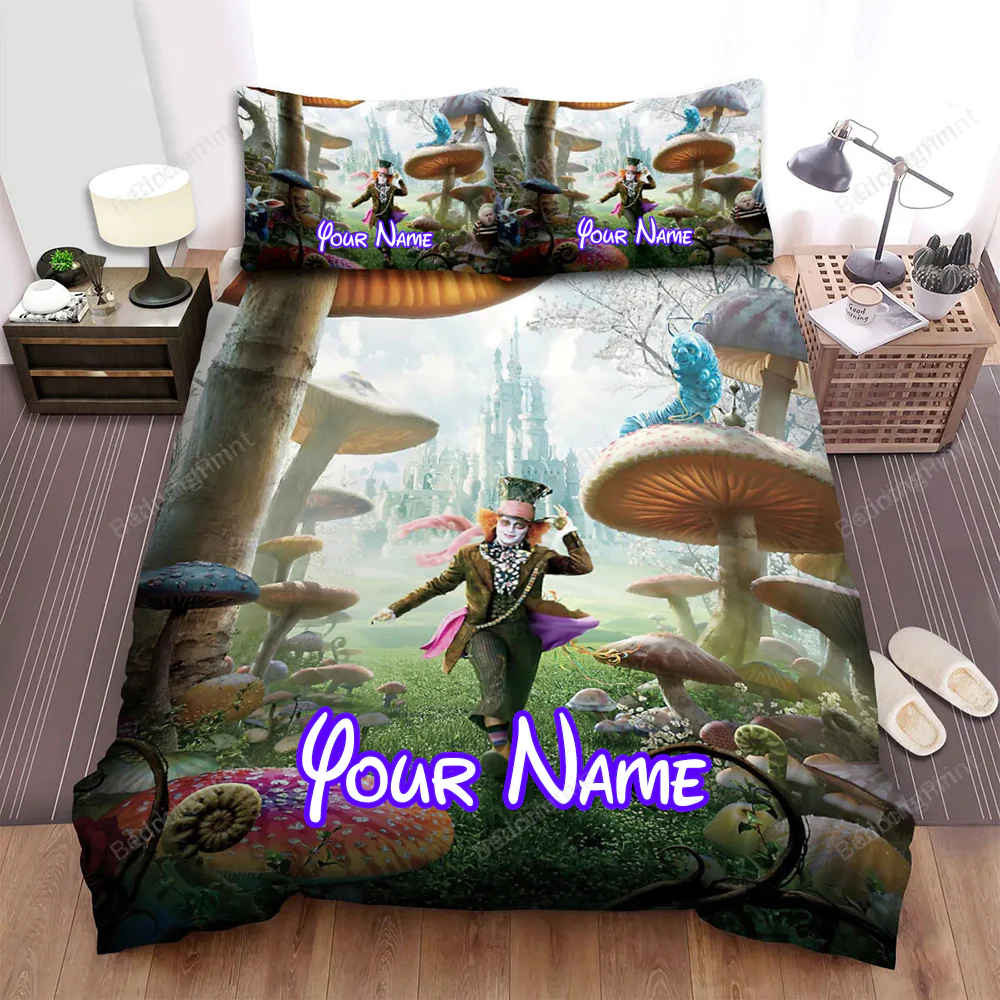 Alice In Wonderland _I_ _2010_ Forest Movie Poster Bed Sheets Duvet ...