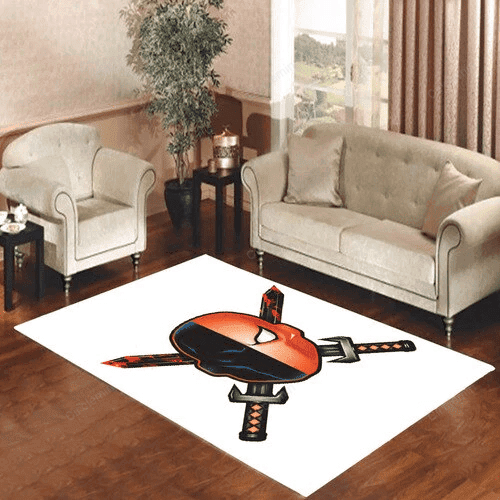 Dc Rug deathstroke logo dc comics 3D Area Rug Living Room And Bed Room Home ...