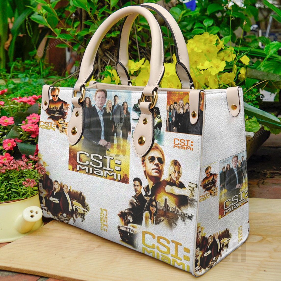 CSI Miami Leather Bag CH - Circlemin