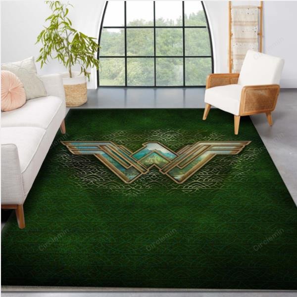 Dc Rug Harmony Logo DC Comics Area Rug Living room and bedroom Rug Family Gift ...