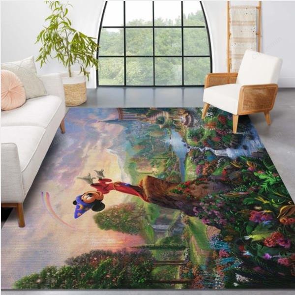 Wdw Decor Rugs Fantasia Disney Area Rug Bedroom Rug Home Decor Floor Decor - Circlemin
