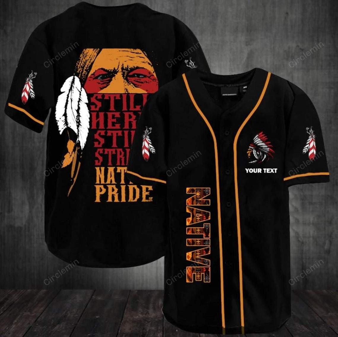 Native American Still Here Strong Pride Tee – Heavy Cotton, Crew Neck, Preshrunk, USA Made