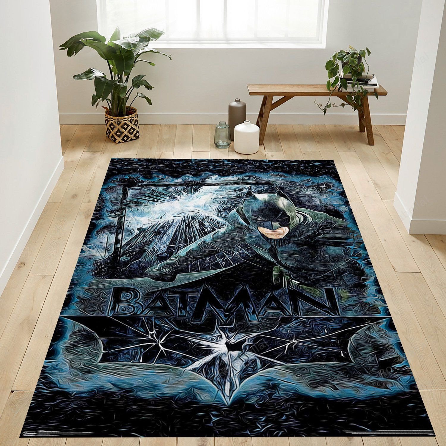 The Batman Riddler Rug The Batman Rises Rug - Custom Size And Printing - Rosabellal