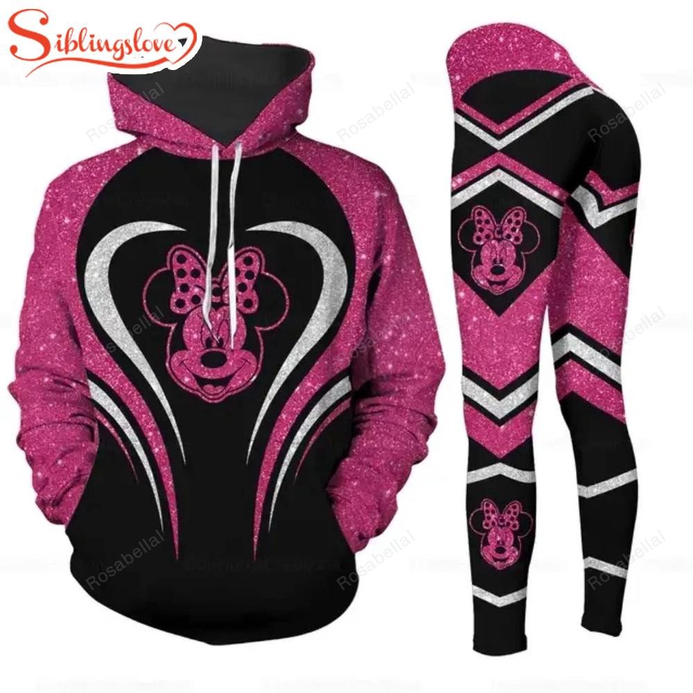 Minnie Face Hoodie Legging Set HLS1507