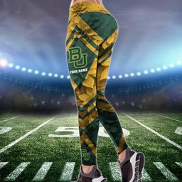 Personalized NCAA Baylor Bears Hoodie Leggings Casual Chic Duo Set HLS1507