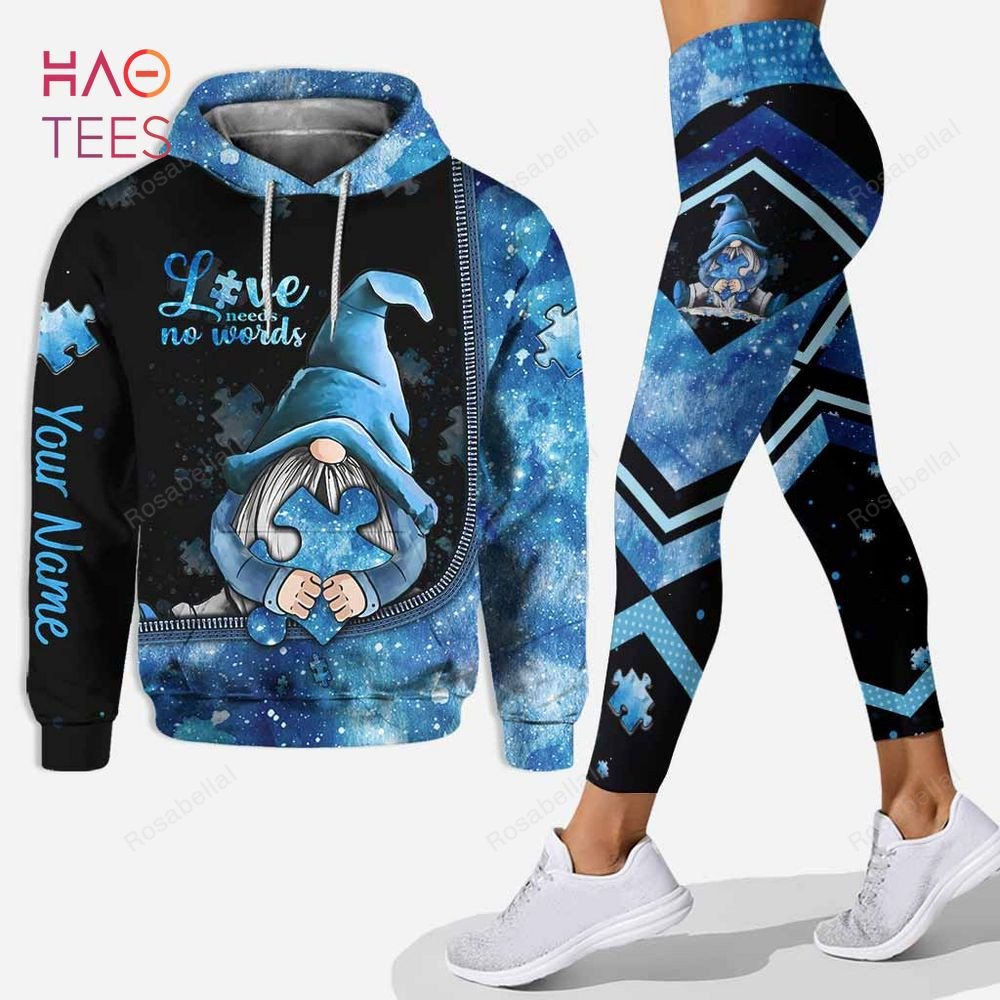 Love Needs No Words Hoodie And Leggings Set HLS1507